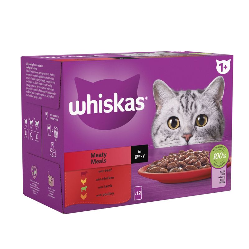 WHISKAS - Meaty Meals In Gravy