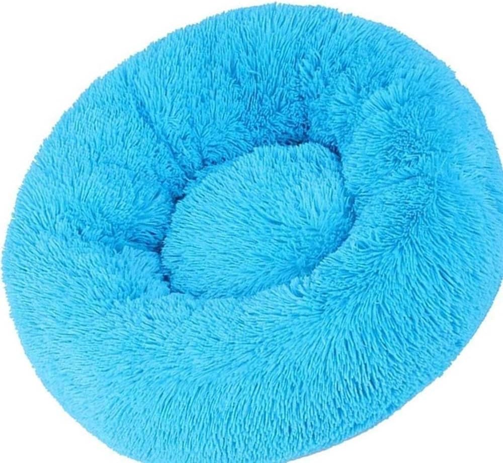 Round Plush Fur Pet Bed