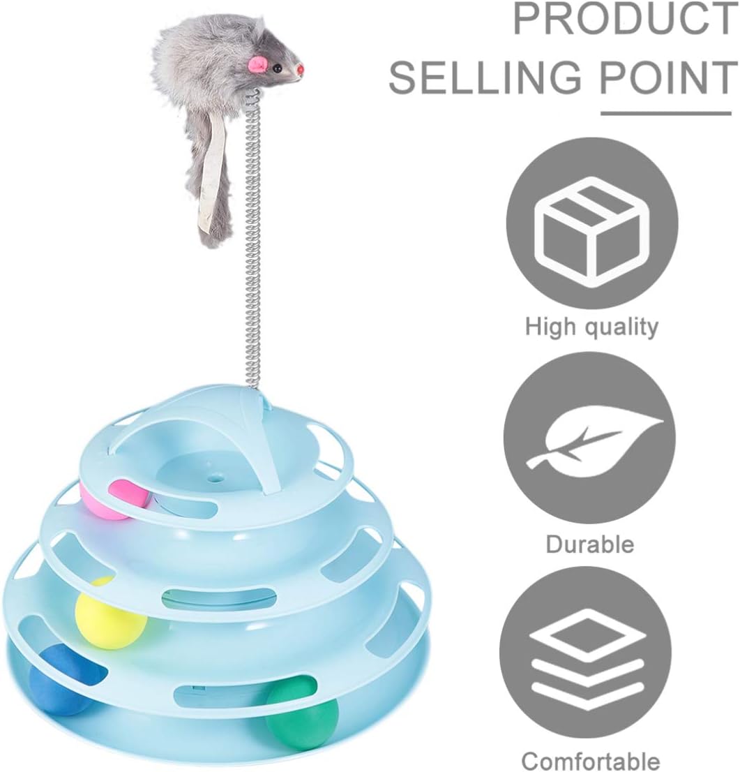 NUNBELL - Tower of Tracks Cat Toy