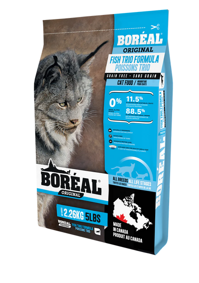BORÉAL - Original Fish Trio Cat All Breed All Life Stages