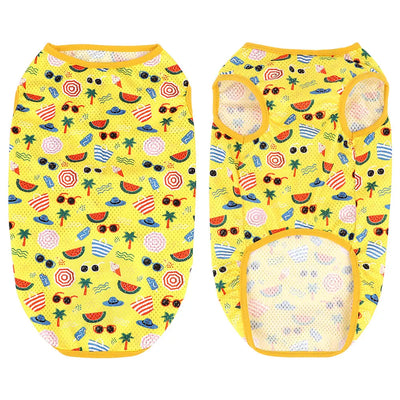 Character Print Sleeveless Vest