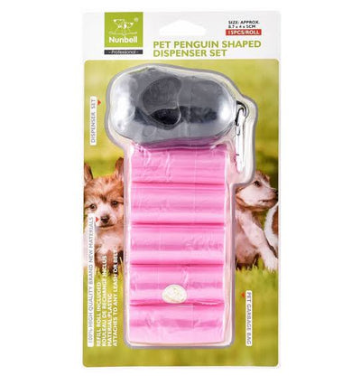 NUNBELL - POOP Bag Rolls With Bag Dispenser