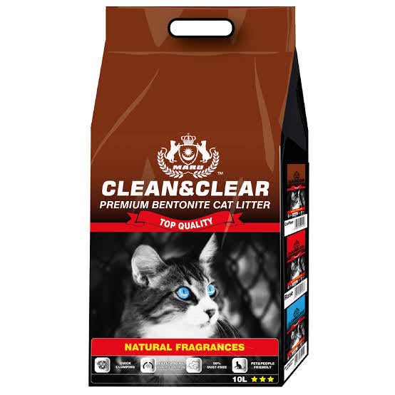 MARU - Clean & Clear Premium Bentonite Cat Litter