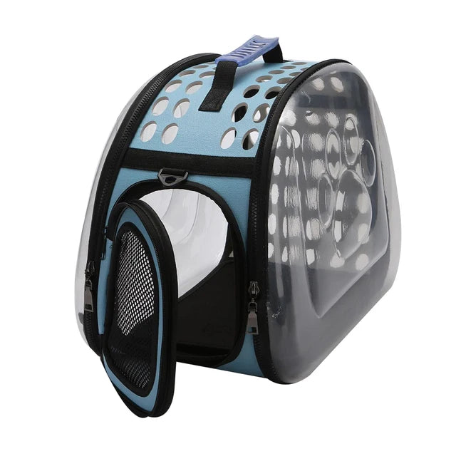 Transparent Paw Carrier Bag