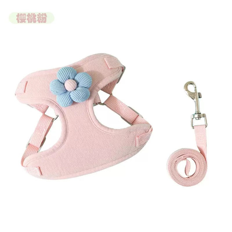 Flower Harness & Lead Set