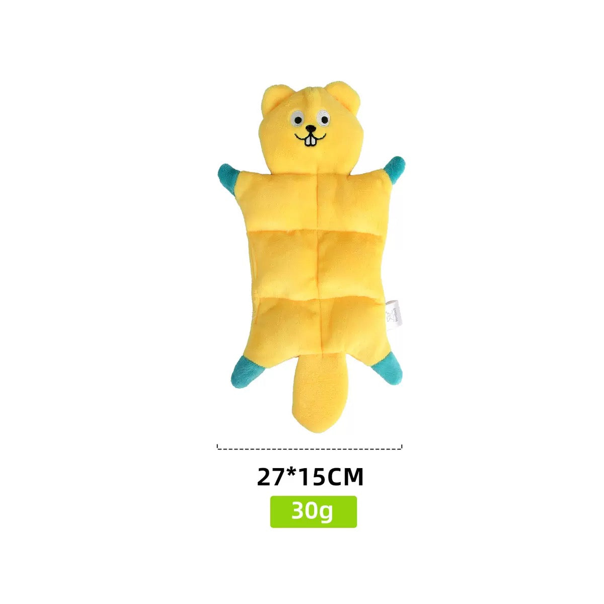 NUNBELL - Plaid Plush Dog Toy