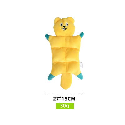 NUNBELL - Plaid Plush Dog Toy