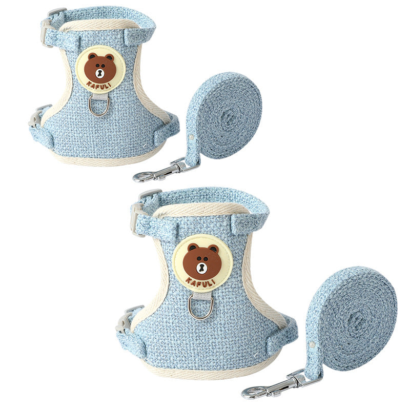 Cotton and Linen Bear Harness