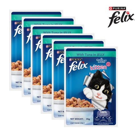 PURINA FELIX - Kitten Original In Jelly 85g Pouch