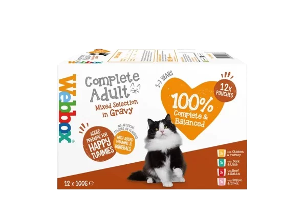 WEBBOX - Complete Adult Mixed Selection In Gravy