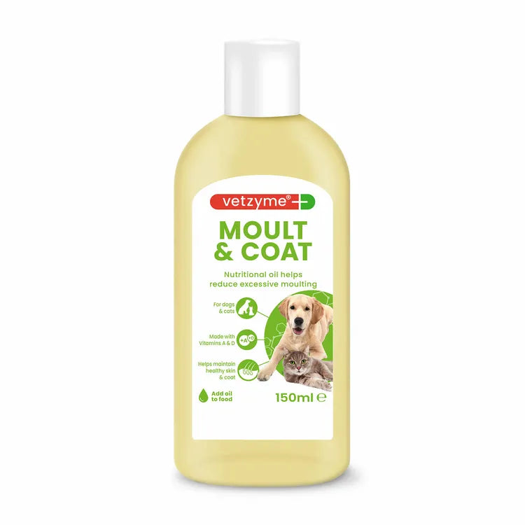 VETZYME - Moult & Coat Nutritional Oil