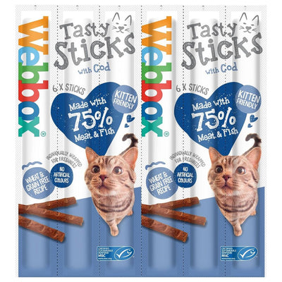 WEBBOX - Tasty Sticks Cat Treat