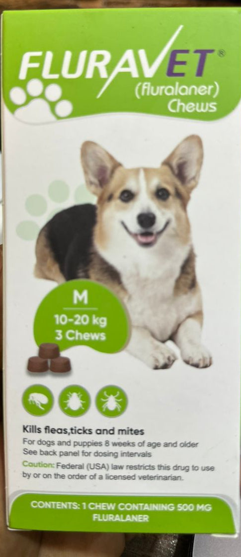 FLURAVET - Tick and Flea Chew