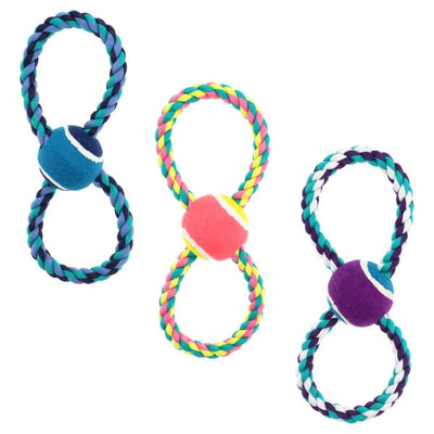 NUNBELL - Pet Rope and Tennis Ball
