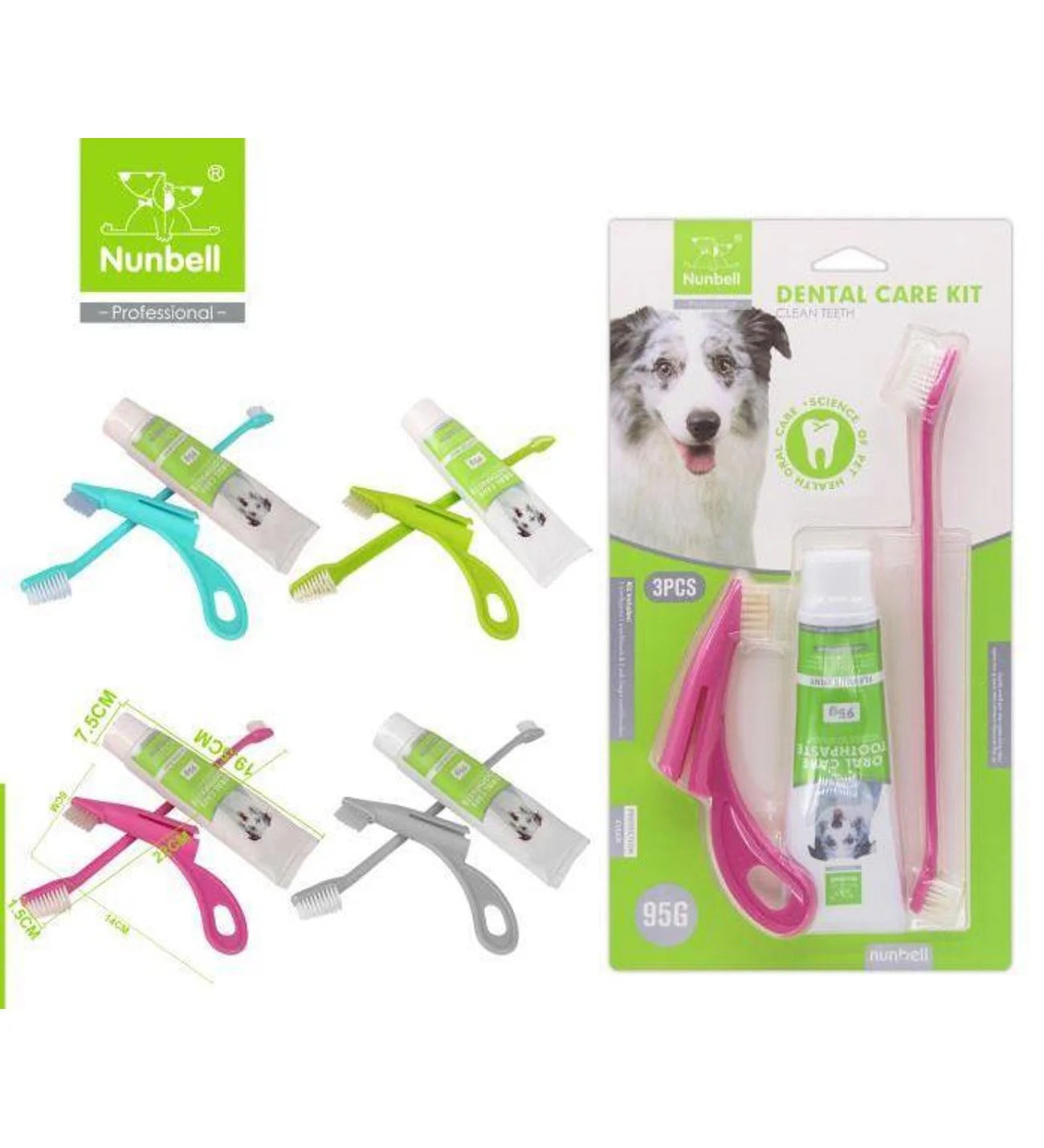 NUNBELL - Toothpaste and Brush