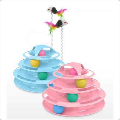 NUNBELL - Tower of Tracks Cat Toy