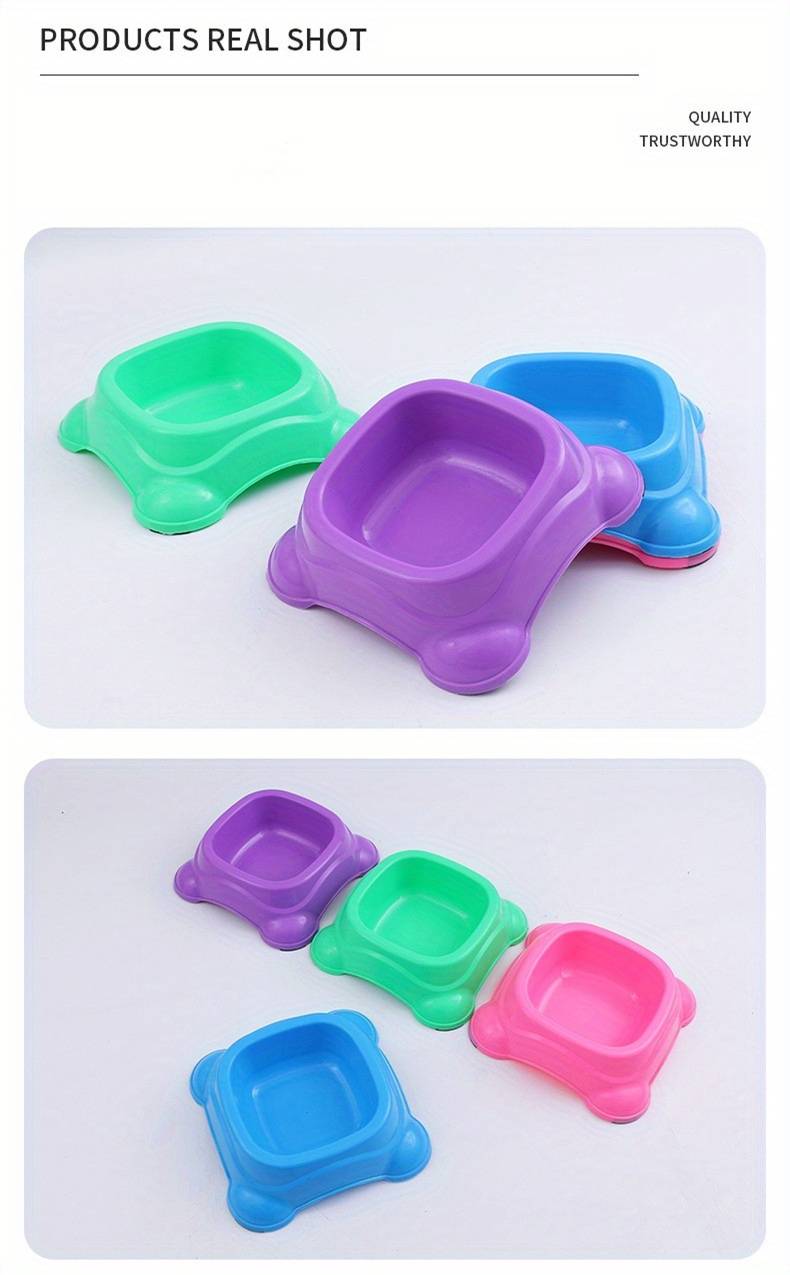 Single Plastic Square Bowl