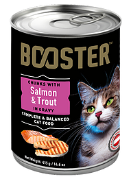 BOOSTER - Chunks in Gravy Cat Food