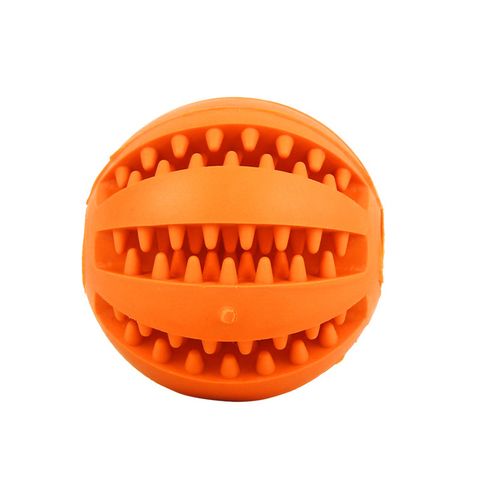 Rub Leakage Treat Dispenser Toy Ball