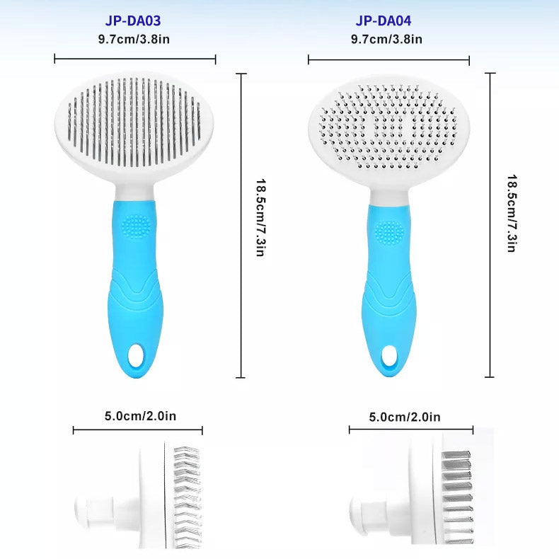 Pet Self Cleaning Slicker Brush