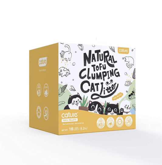 CATURE - Natural Tofu & Bentonite Clumping Cat Litter