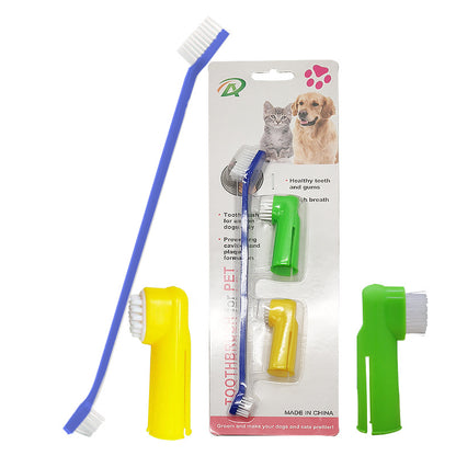 Three-Piece Toothbrush Set