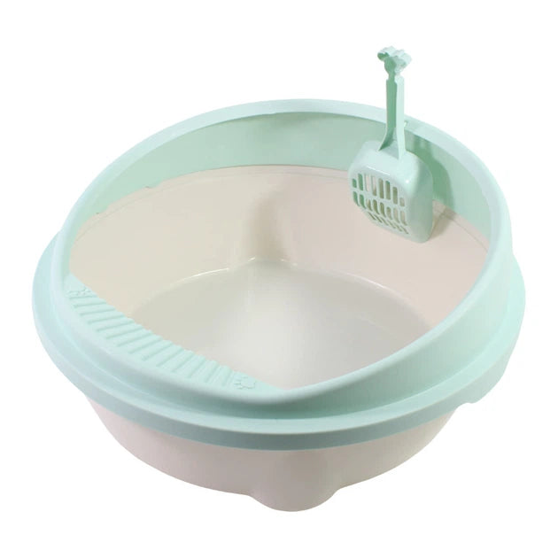 NUNBELL - Stylish Open Cat Litter Box With Scoop