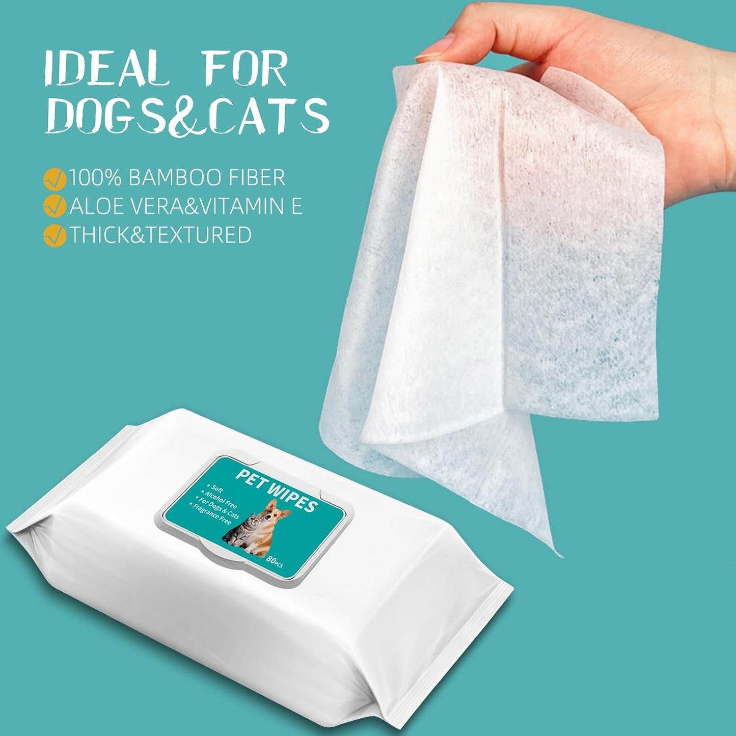 Pet Cleaning Wipes