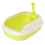 NUNBELL - Semi Closed Open Cat Litter Box With Scoop