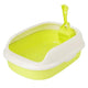 NUNBELL - Semi Closed Open Cat Litter Box With Scoop