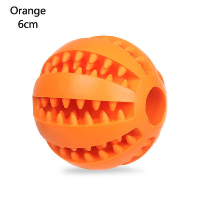 Rub Leakage Treat Dispenser Toy Ball