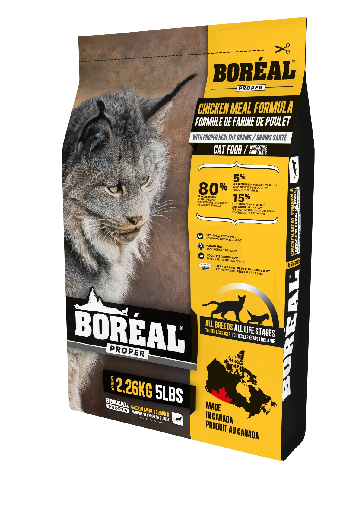 BORÉAL - Proper Chicken Cat All Breed All Life Stages