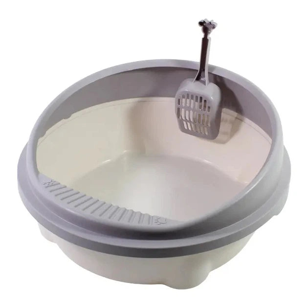 NUNBELL - Stylish Open Cat Litter Box With Scoop