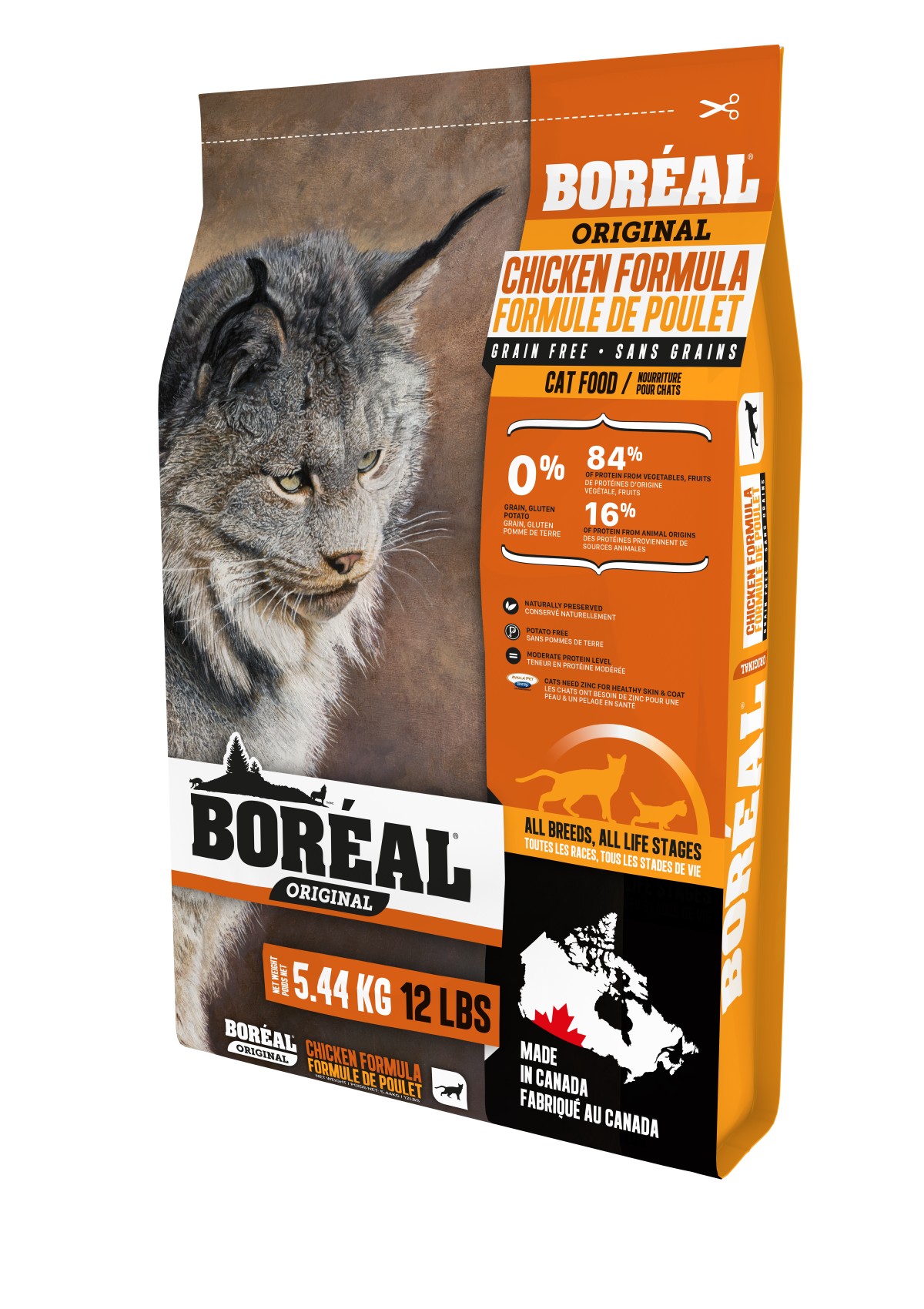 BORÉAL -  Original Chicken Cat All Breed All Life Stages