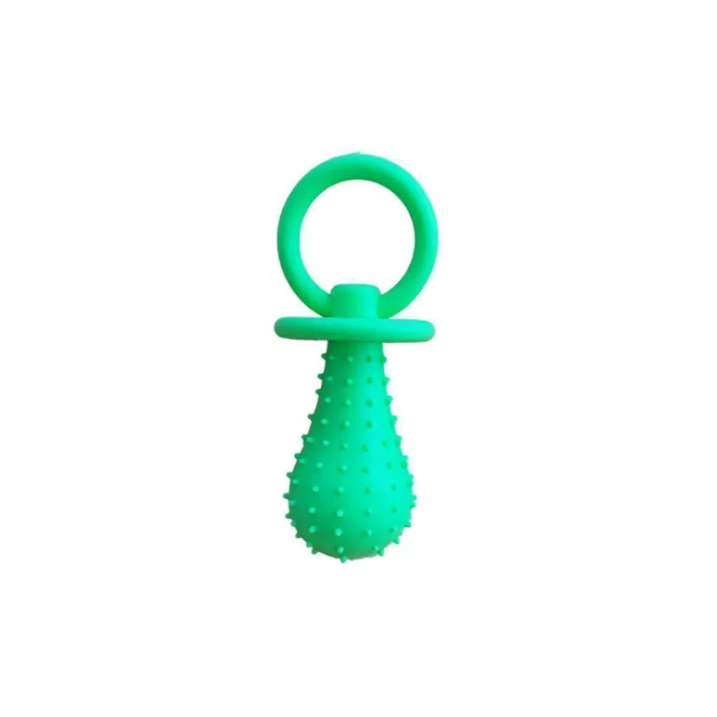 Rubber Pacifier Toy with Bell