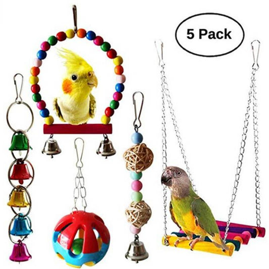 5 Pieces Parrot Toy