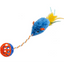 Plush Feather Mouse with Bell
