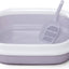 Low Border Open Cat Litter Box With Scoop