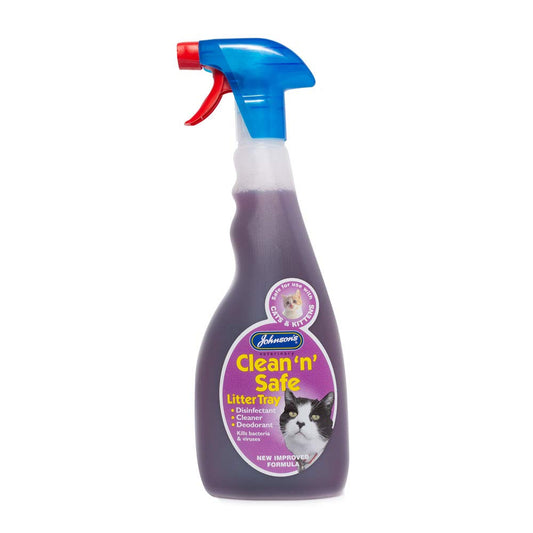JOHNSON'S - Clean 'n' Safe Cat Litter Disinfectant Tray