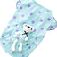Cute Pocket White Bear Polka Dot Clothes