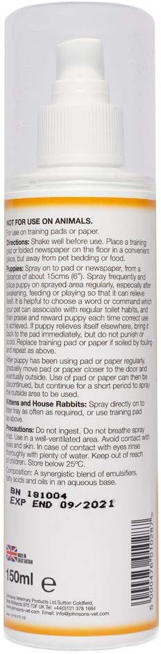 JOHNSON'S - Puppy & Kitten - Training Spray