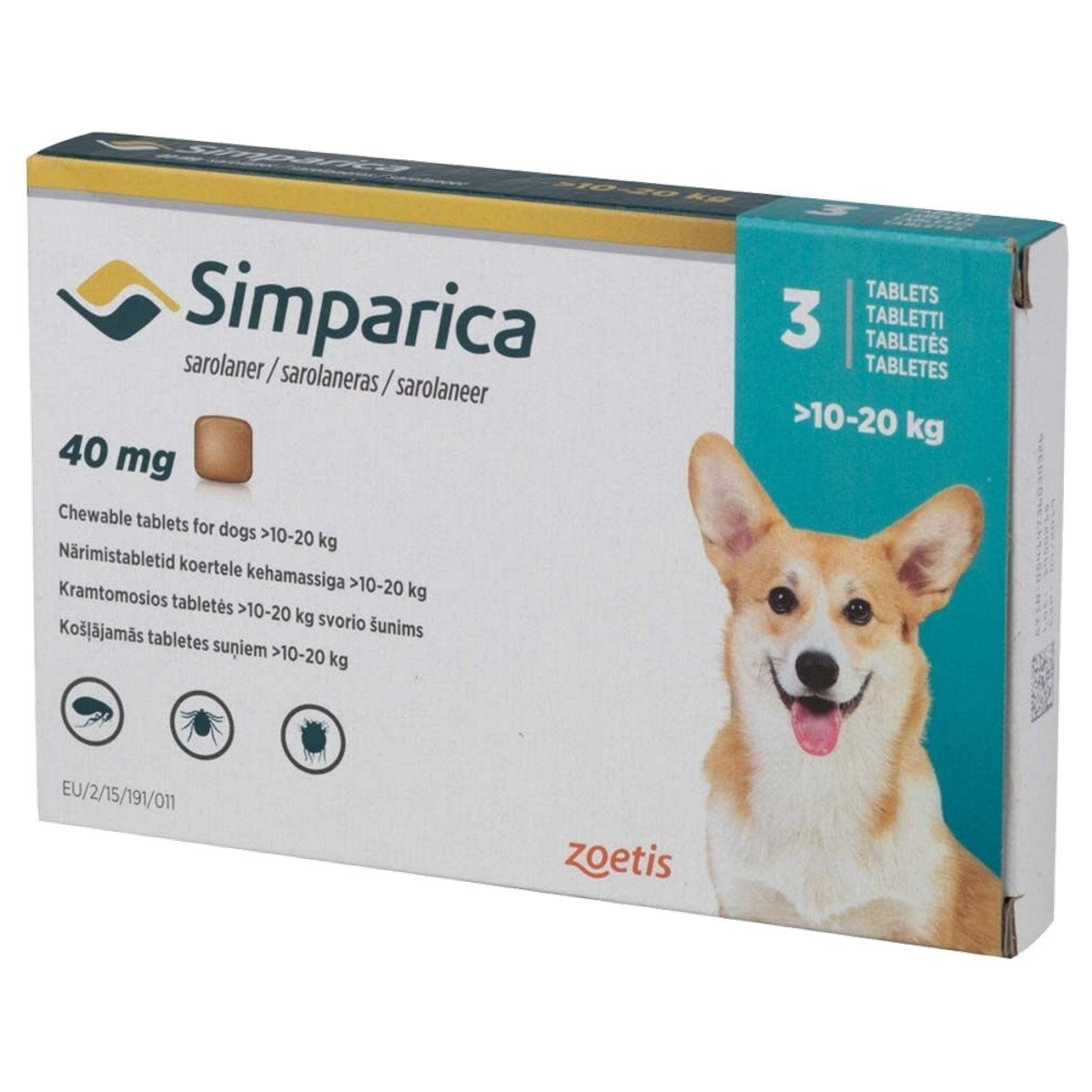 SIMPARICA - Chewable Tablets For Dogs