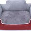 Denim Fur Pet Bed