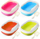 NUNBELL - Semi Closed Open Cat Litter Box With Scoop