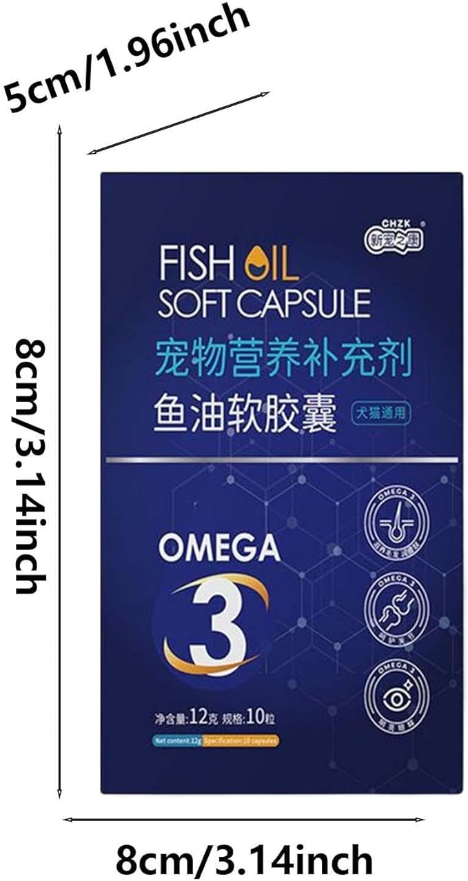 CHZK - Fish Oil Soft Capsule for Dogs