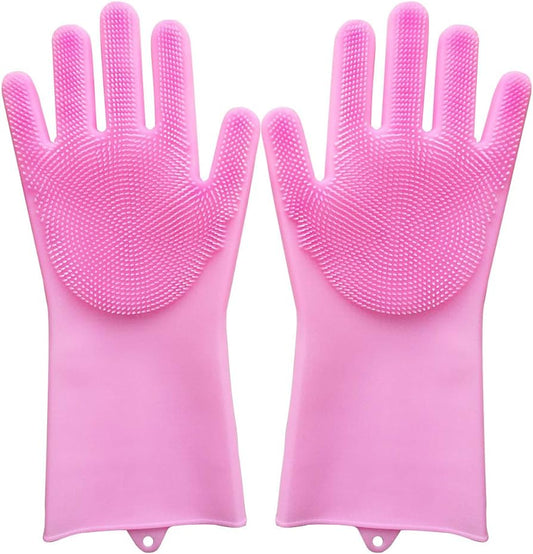 Silicone Bath Gloves