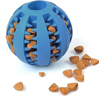 Rub Leakage Treat Dispenser Toy Ball