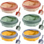 NUNBELL - Bow Round Open Cat Litter Box With Scoop