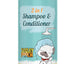 Smiley Pooch 2 in 1 Dog Shampoo & Conditioner