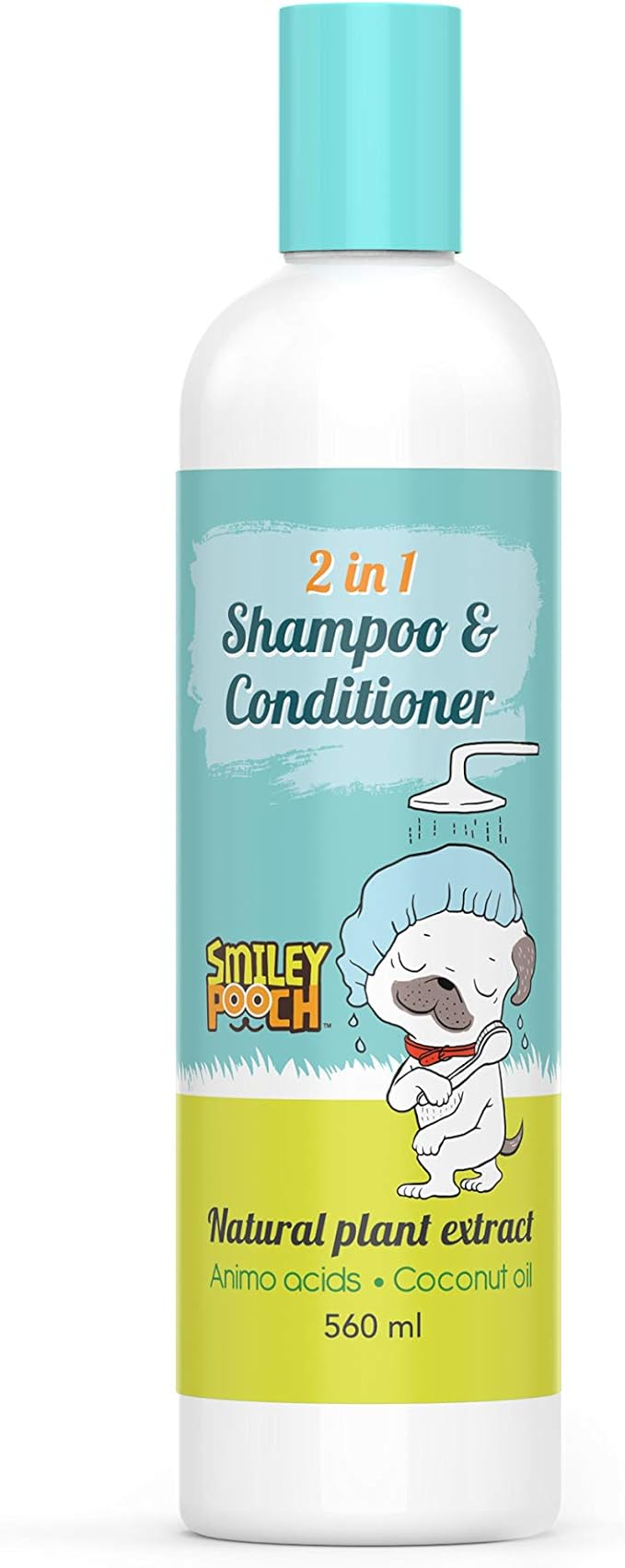 Smiley Pooch 2 in 1 Dog Shampoo & Conditioner